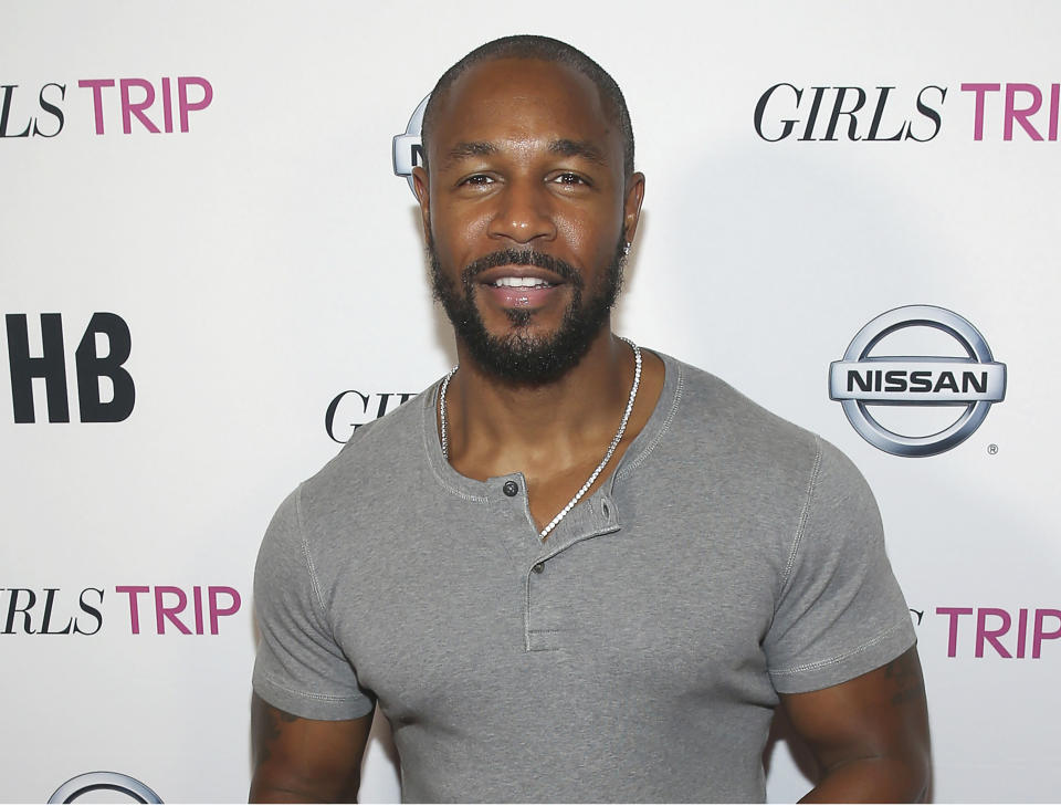 FILE - R&B singer Tank appears at a screening of "Girls Trip" in New Orleans on June 30, 2017. After releasing his first album in 2001 and crafting heartbreak hits like “Maybe I Deserve” and “Please Don’t Go,” it was 2017’s sexually explicit “When We” that became his most successful hit. (Photo by Donald Traill/Invision/AP, File)