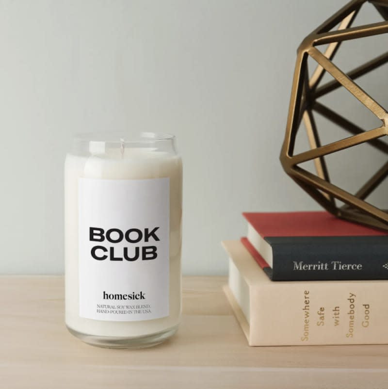 Book Club Candle