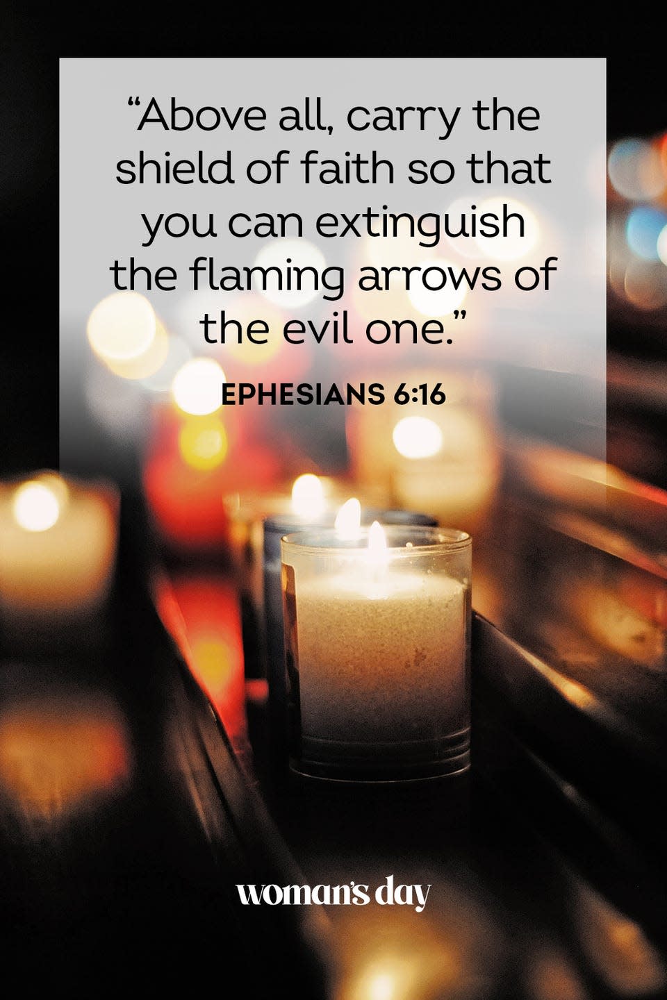 22) Ephesians 6:16