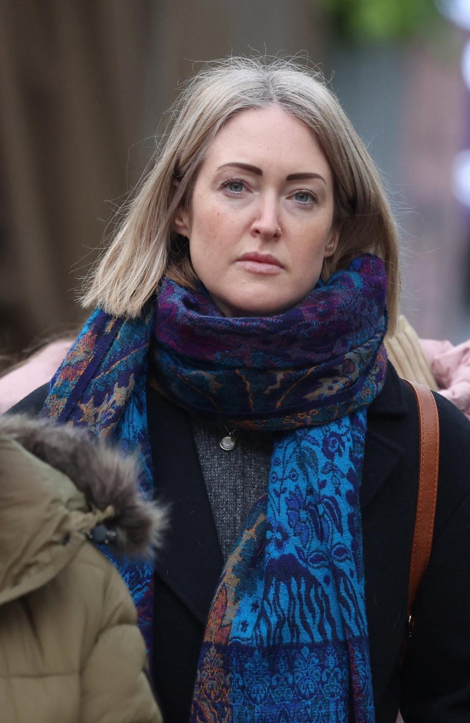 Brianna’s mother Esther Ghey arriving to court (REUTERS)