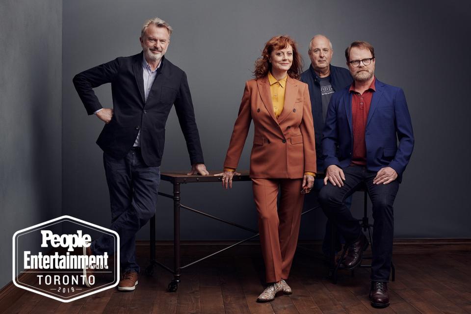 Sam Neill, Susan Sarandon, Roger Michell & Rainn Wilson