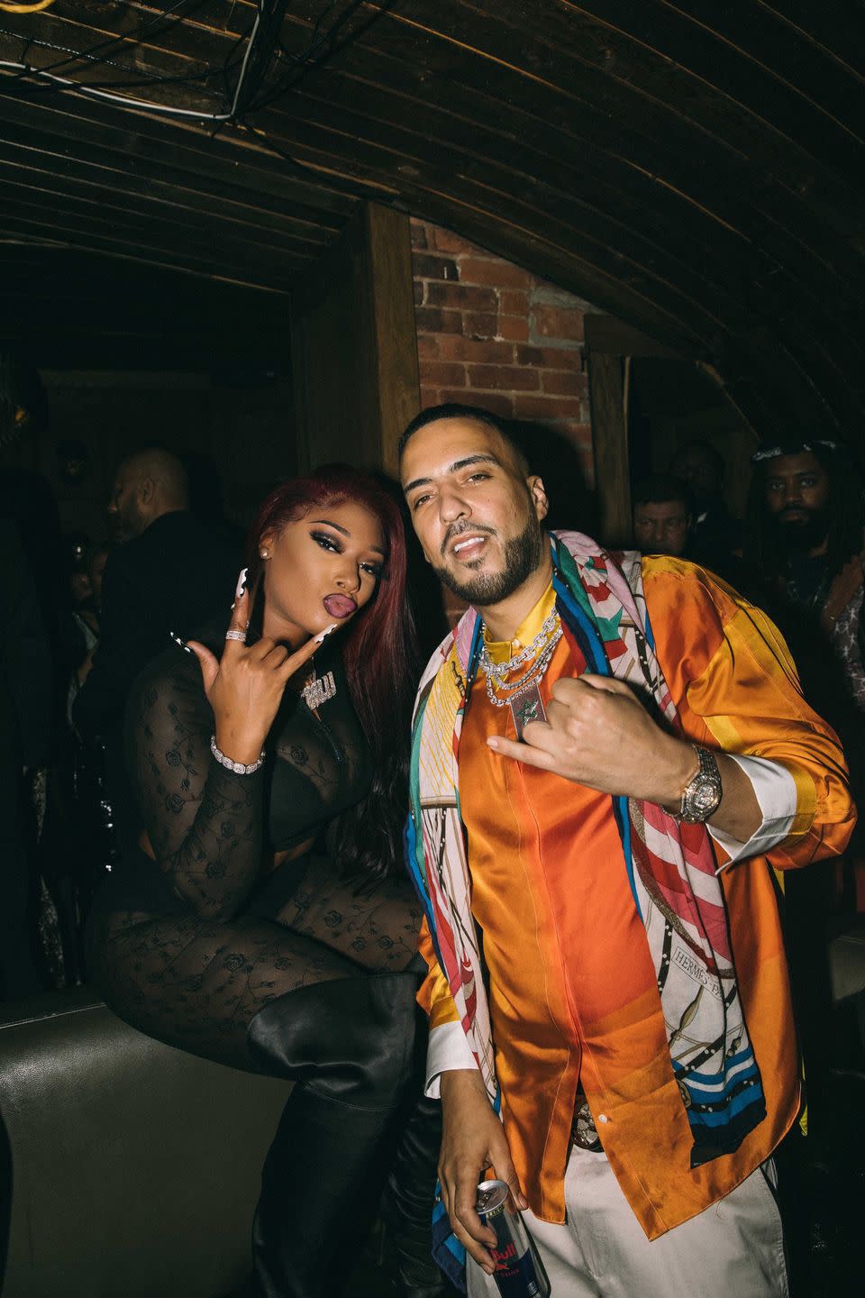 Megan Thee Stallion and French Montana