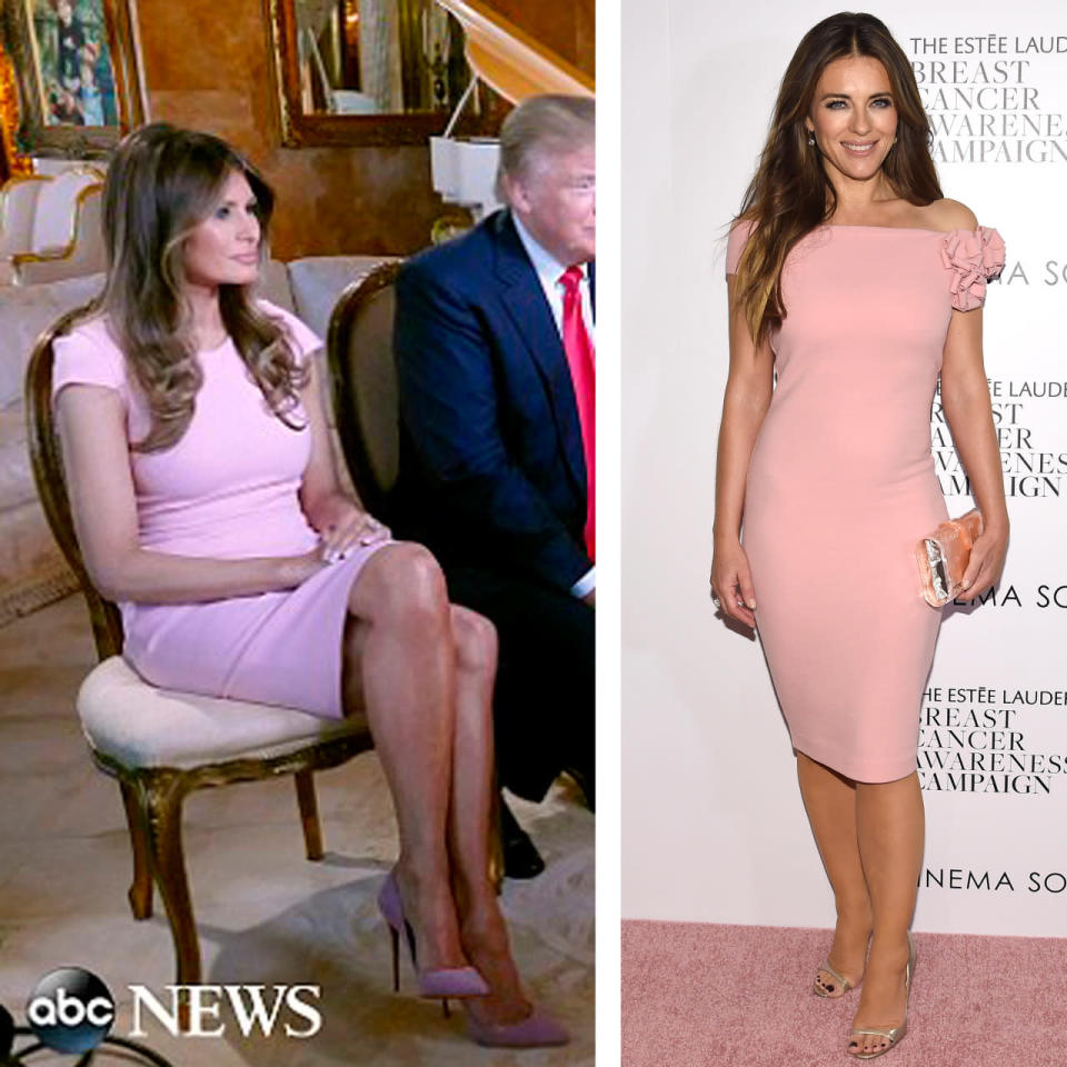 Melania Trump and her husband Donald sat down for an interview with Barbara Walters on Tuesday.