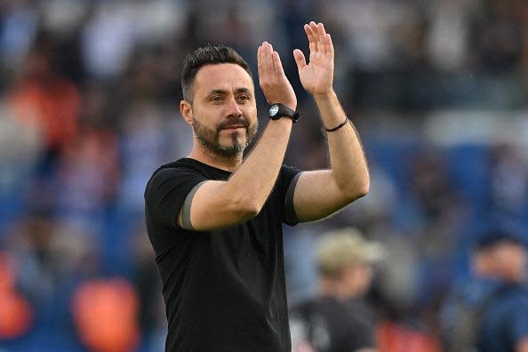 Brighton manager Roberto De Zerbi to be handed a major boost after the  international break