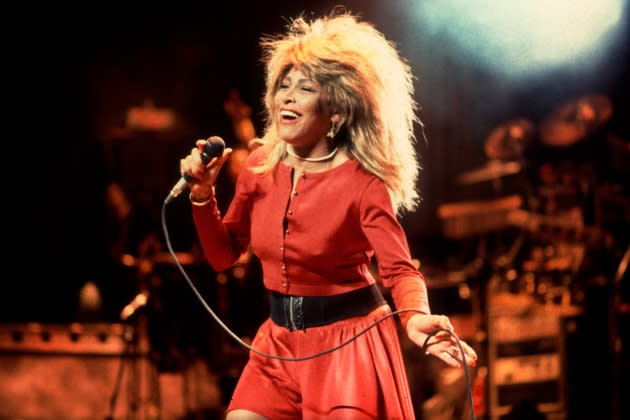 Tina Turner At The Poplar Creek Music Theater - Credit: Paul Natkin/Getty Images