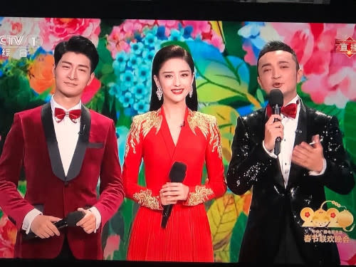 Tong hosted the CCTV Spring Festival Gala last year