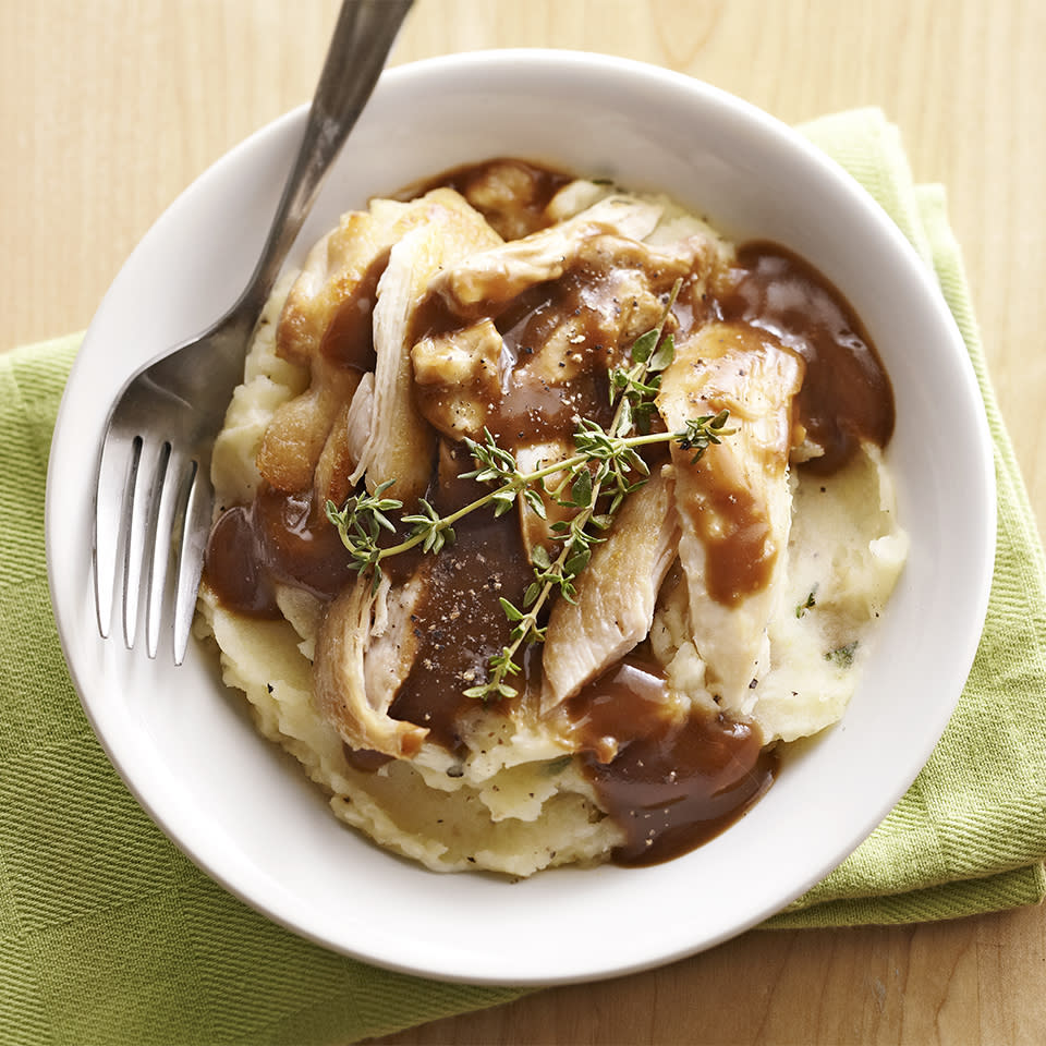 Chicken, Potato, and Gravy Bowls