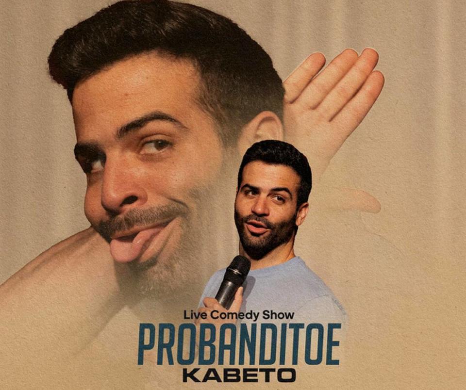 El comediante Kabeto en la Sala Catarsis con “Probaditoe” 