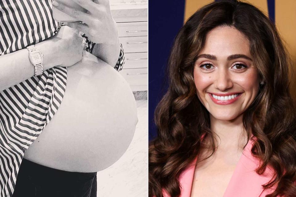 Emmy Rossum/Instagram, Image Press Agency/NurPhoto/Shutterstock  Emmy Rossum