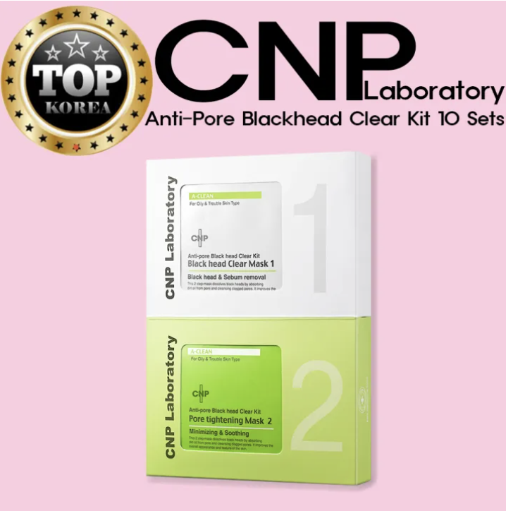 CNP Laboratory Anti-Pore Blackhead Clear Kit 10 Sets. (PHOTO: Lazada Singapore)