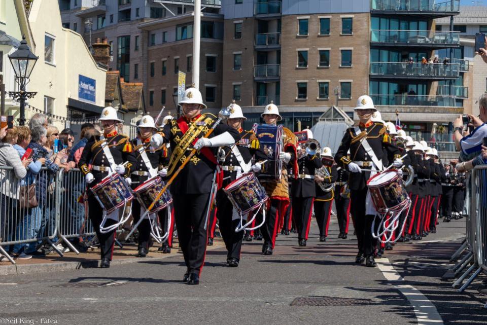 Bournemouth Echo: Marching band