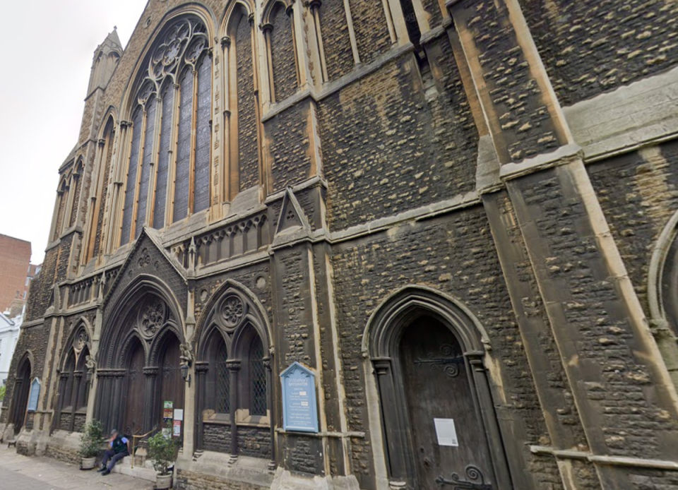 His body was discovered at the nearby St Matthew’s Church Bayswater (Google)