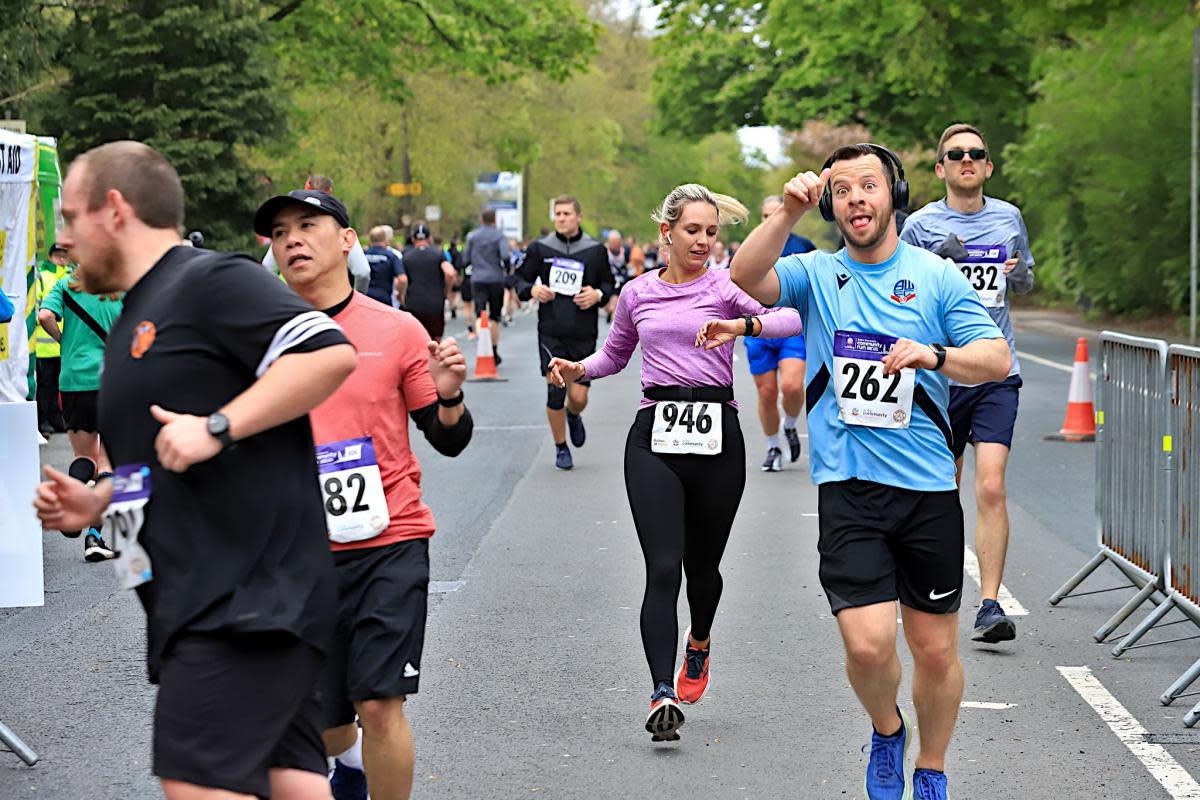 Runners in the Bolton Wanderers 10k Run <i>(Image: Henry Lisowski)</i>