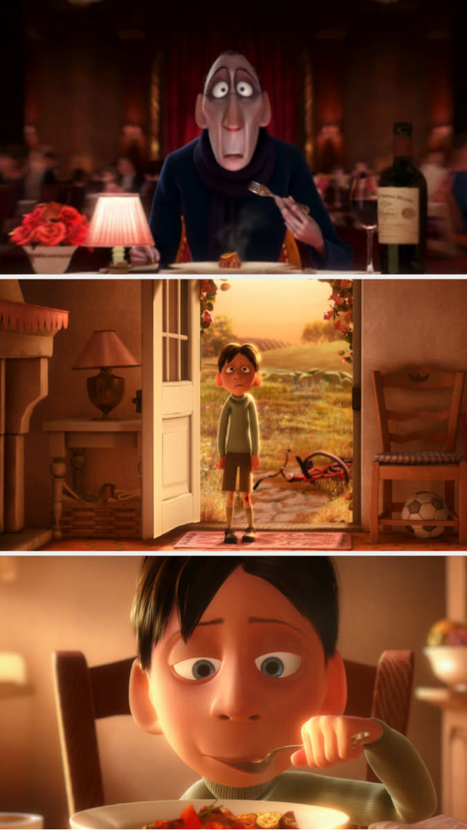 Screenshots from "Ratatouille"