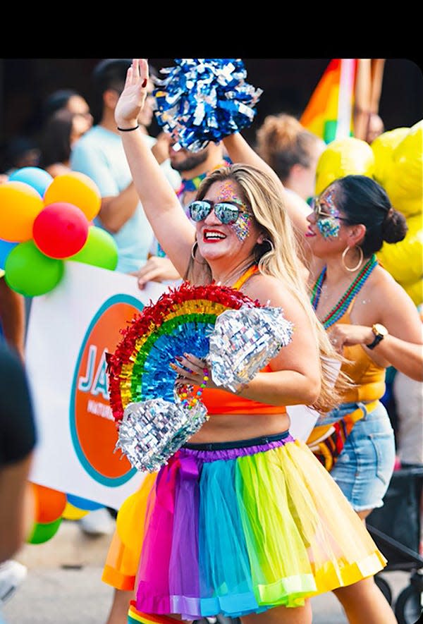 The River City Pride Parade runs through Riverside Sunday afternoon.