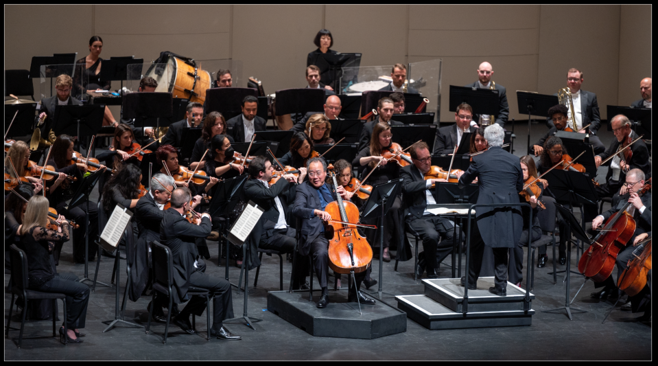 Cellist Yo-Yo Ma was the special guest at the Sarasota Orchestra’s 2023 gala, led by musical advisor Peter Oundjian.