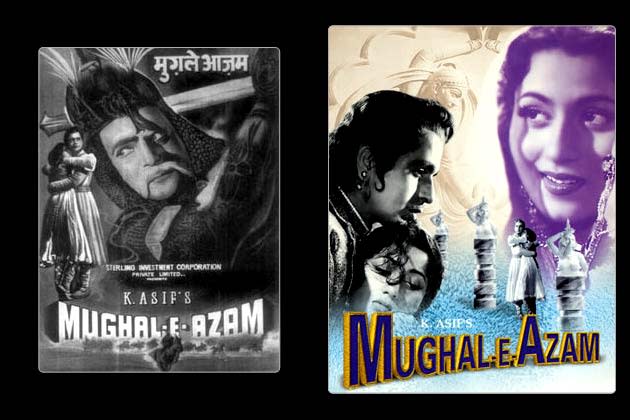 K.Asif's 'Mughal-e-Azam' was reportedly inspired by the true story of Mughal prince Salim falling in love with the courtesan Anarkali. Salim battles with his father Emperor Akbar but loses the battle and his lady love.