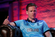 Cricket - ICC Cricket World Cup - Captains Press Conference - The Film Shed, London, Britain - May 23, 2019 England's Eoin Morgan during the press conference Action Images/Andrew Boyers/Pool