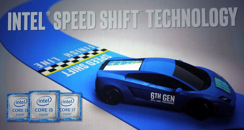 Intel's Speed Shift technology is a new exciting feature in the realm of power-performance efficiency.