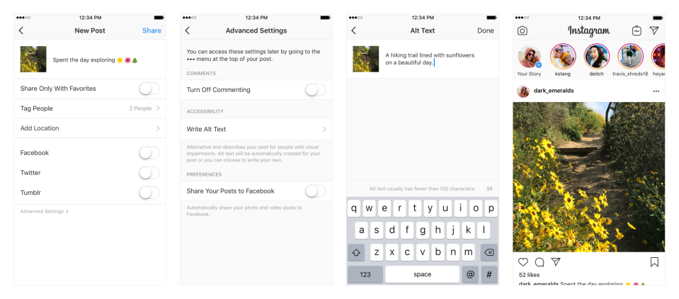 Instagram announced today a plan to make its platform more accessible for