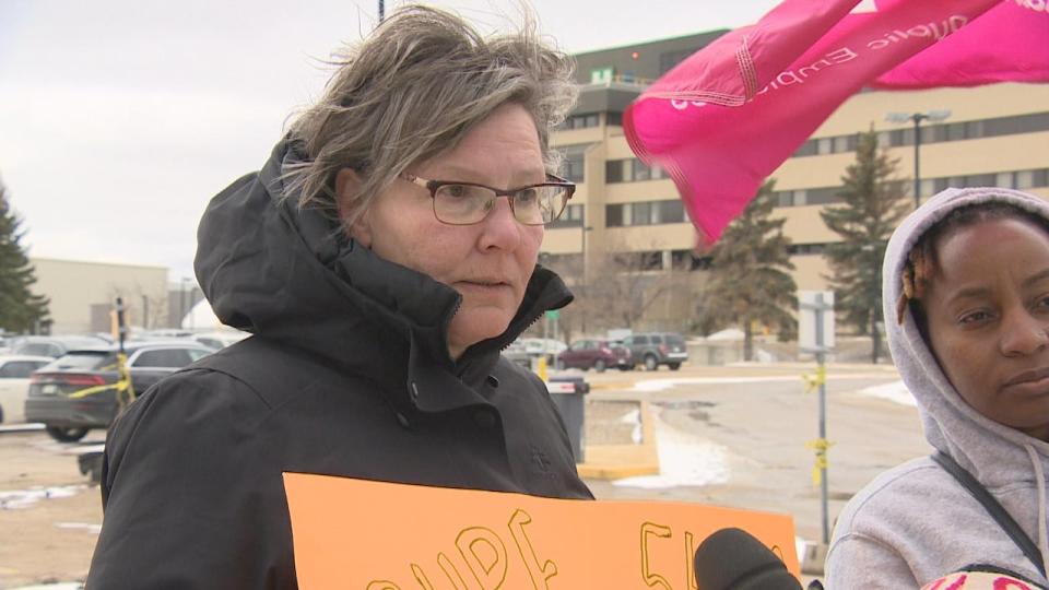 Cathy Curtis is a sterile processing technician at the Pasqua Hospital, commutes from Vibank, a village 32 miles out of Regina. She says the mismatch between rising costs and her wages has forced to live from one paycheck to the other. 