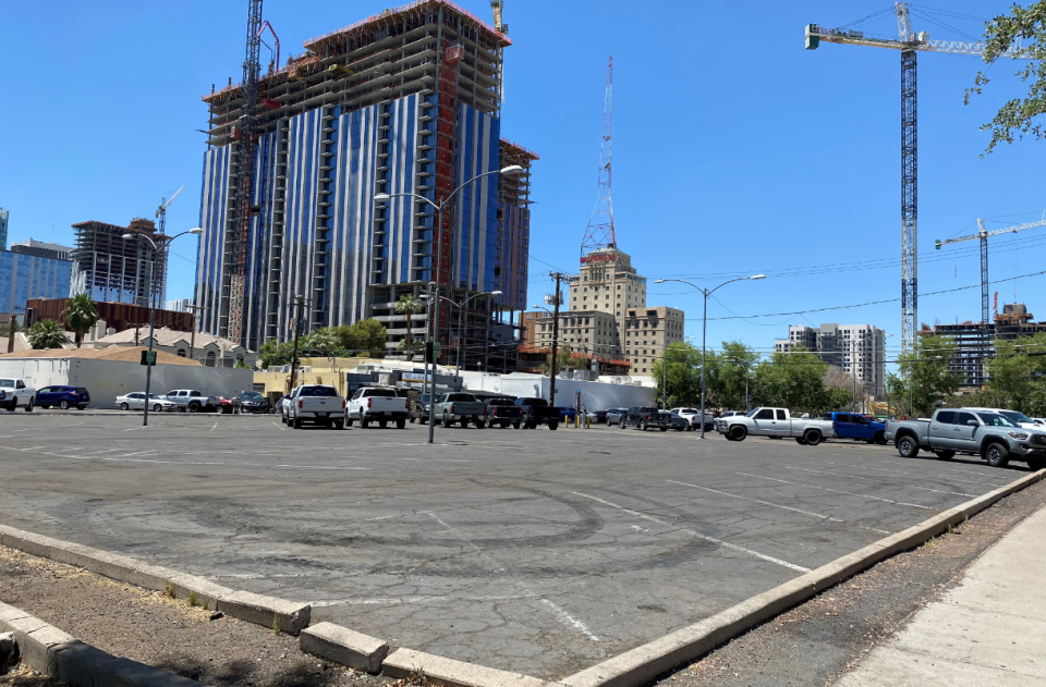 Phoenix has requested proposals for a new development to be located on McKinley Street between First and Second Streets. The city-owned site is being used as a parking lot.