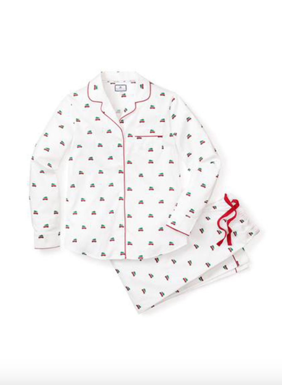 Holiday Journey Long-Sleeve Cotton Pajama Set