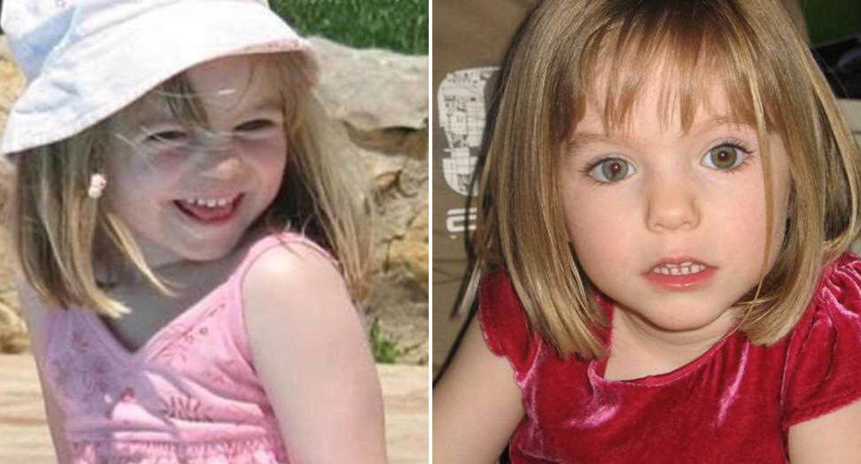 Madeleine McCann is pictured.