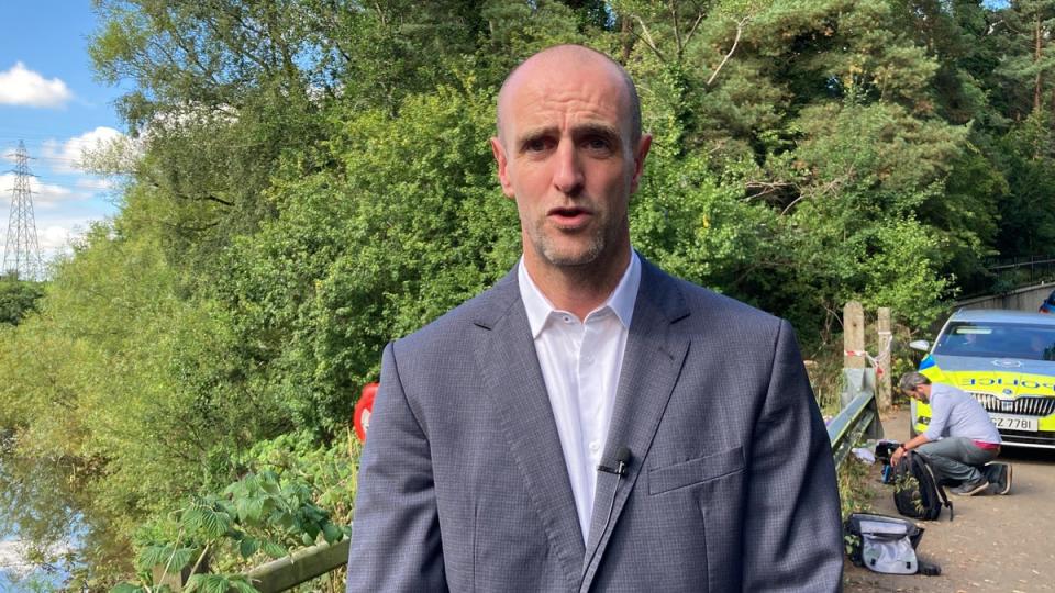 SDLP MLA Mark H Durkan described the local community in Londonderry as being in shock following the death of two teenage boys at Enagh Lough. (PA) (PA Wire)