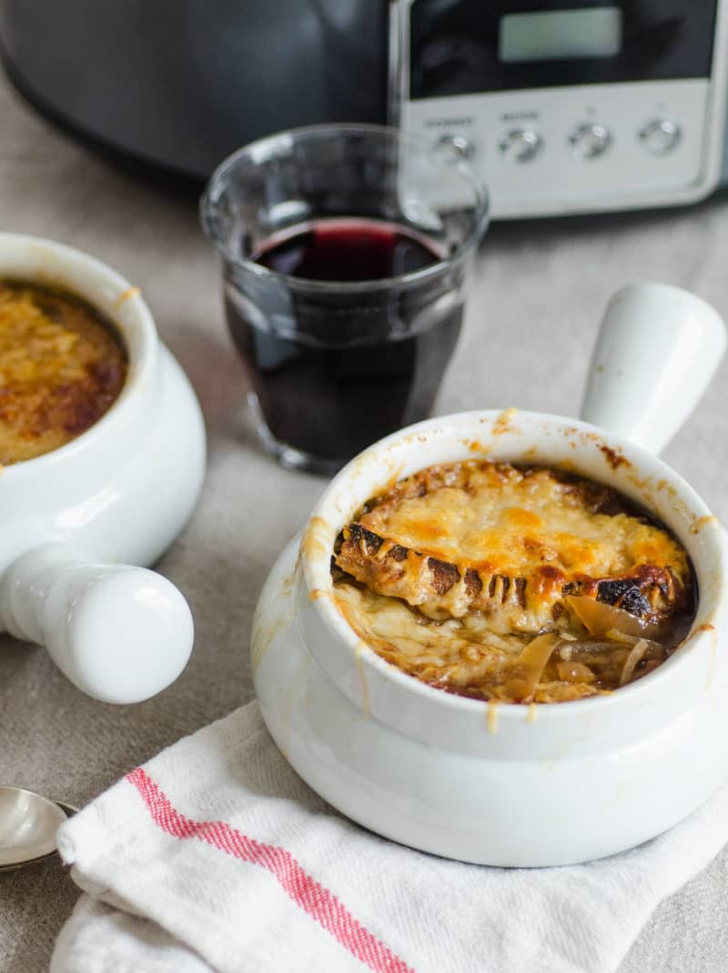 French Onion Soup in the Slow Cooker