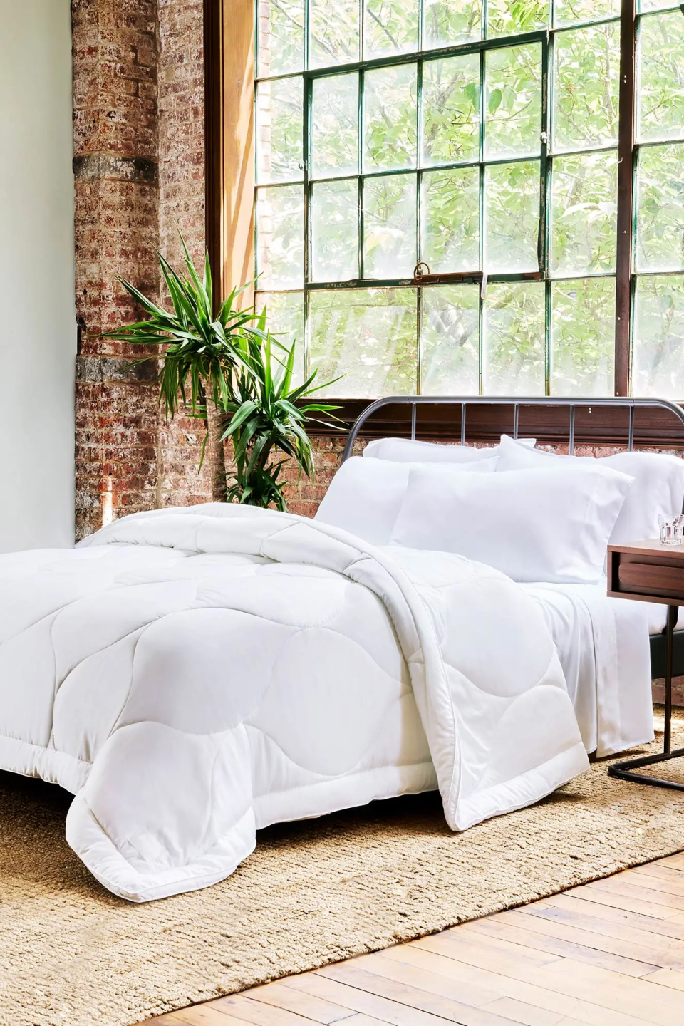 <h2>Buffy Cloud Comforter</h2><br>You've probably already heard about Buffy, but have you tried the cloud comforter? It has that name for a reason; the company aims to make you feel as comfortable as possible, without making our home base plant Earth uncomfy. The website states: "Each Buffy Cloud Comforter keeps 50 plastic bottles out of landfill thanks to 100% recycled, extra-fluffy fill sourced in Estonia." <br><br><strong>The Hype:</strong> 4.8 out of 5 stars and 22,614 reviews on <a href="https://go.skimresources.com?id=30283X879131&xs=1&url=https%3A%2F%2Fbuffy.co%2Fproducts%2Fthe-buffy-comforter-trial%2F12284557230178%3Fadgroupid%3D79142958716%26adid%3D387344208933%26campaignid%3D6679319704%26currency%3DUSD%26gclid%3DCj0KCQiAhZT9BRDmARIsAN2E-J2kfb4FrjzNOBC2BBdIRriTJ9ls54FWDNv8FRUwhid9loULUqG7LB8aAtLJEALw_wcB%26size%3DFull%2FQueen%26utm_campaign%3Dsag_organic%26utm_content%3Dsag_organic%26utm_medium%3Dproduct_sync%26utm_source%3Dgoogle%26variant%3D12284557230178%26sscid%3Dc1k5_mxnfn" rel="nofollow noopener" target="_blank" data-ylk="slk:Buffy" class="link rapid-noclick-resp">Buffy</a> <br><br><strong>Comfort Seekers Say:</strong> "Seriously. I get underneath the comforter and fall asleep almost instantly, which is insane. It's getting pretty cold in the morning now but you don't feel it at all in bed with this bad boy." –– <em>Alex B, Buffy Reviewer</em> <br><br><strong>Buffy</strong> The Buffy Cloud Comforter, $, available at <a href="https://go.skimresources.com/?id=30283X879131&url=https%3A%2F%2Ffave.co%2F354S2i0" rel="nofollow noopener" target="_blank" data-ylk="slk:Buffy" class="link rapid-noclick-resp">Buffy</a>