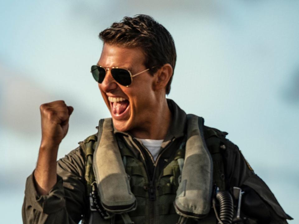 Tom Cruise in ‘Top Gun: Maverick' (Scott Garfield/Paramount Pictures)