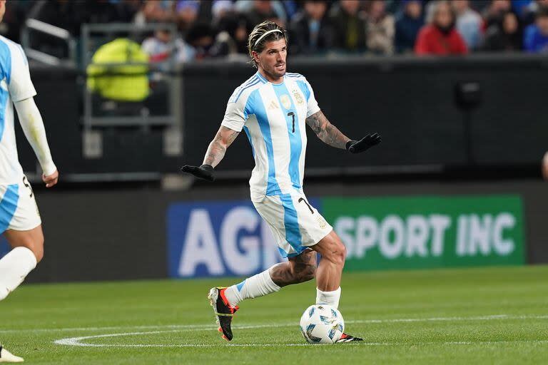 Rodrigo De Paul vuelve a jugar como titular en la selección argentina vs. Costa Rica: el 'Motorcito' ya lo hizo contra El Salvador