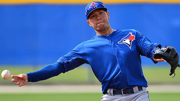 Ryan Goins Called Up to the Show by Blue Jays - Dallas Baptist