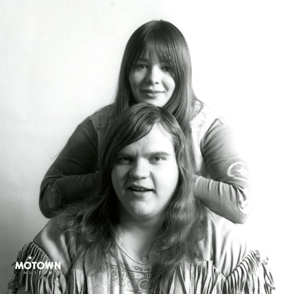 Stoney & Meat Loaf featuring Shaun Murphy (top) and Meat Loaf briefly recorded for Motown's Rare Earth Records.
