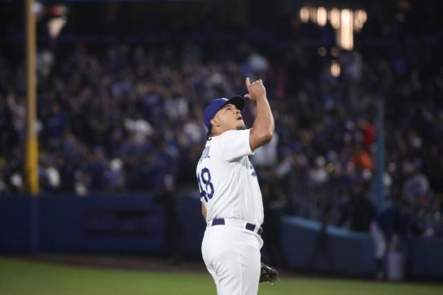 Most unexpected Dodgers player possible shows up to Dodger Stadium