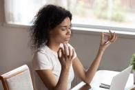 <p>Before you open up your laptop and begin your usual grind, take a few moments to center yourself.</p><p>"Setting aside a little time in the morning to set intentions helps you start the day with a clear mind," says Shirin Eskandani, mindset coach and founder of <a href="https://www.wholehearted-coaching.com/" rel="nofollow noopener" target="_blank" data-ylk="slk:Wholehearted Coaching;elm:context_link;itc:0;sec:content-canvas" class="link ">Wholehearted Coaching</a>. "This can include journaling, movement, reading, or meditation. Be flexible and do what feels best."</p><p>For specific examples, you can start with yoga and notice what your body needs in that moment, or read an uplifting book to set a positive tone for the day.</p><p>If you find that you are more of an night owl than an early bird, forming your own morning practice can feel difficult. In that case, find time in the afternoon or the evening to settle your mind. All you need is 10 minutes, says Eskandani.</p><p><strong>RELATED</strong>: <a href="https://www.goodhousekeeping.com/health-products/g26950282/best-yoga-apps/" rel="nofollow noopener" target="_blank" data-ylk="slk:7 Best Yoga Apps You Can Use Anytime and Anywhere;elm:context_link;itc:0;sec:content-canvas" class="link ">7 Best Yoga Apps You Can Use Anytime and Anywhere</a></p>