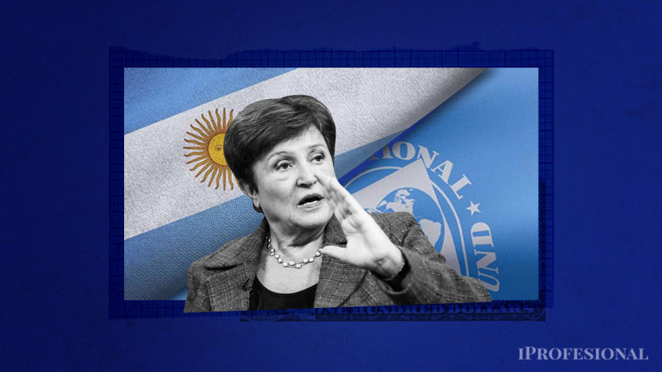 El FMI proyecta que la economía argentina caerá este año 2,8% y en 2025 crecerá 5 %.