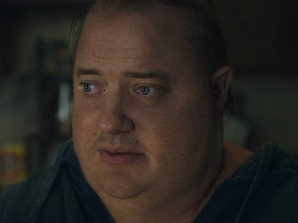 Brendan Fraser in "The Whale". (Bild: A24)