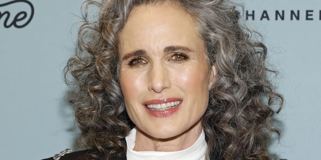 andie macdowell hallmark channel celebrates the upcoming premiere of its all new original series 