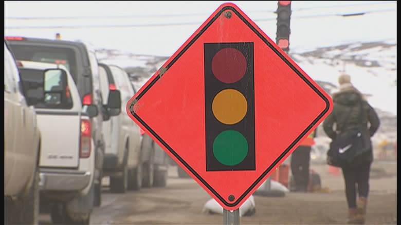 Red light! Iqaluit's first traffic lights cause social media stir