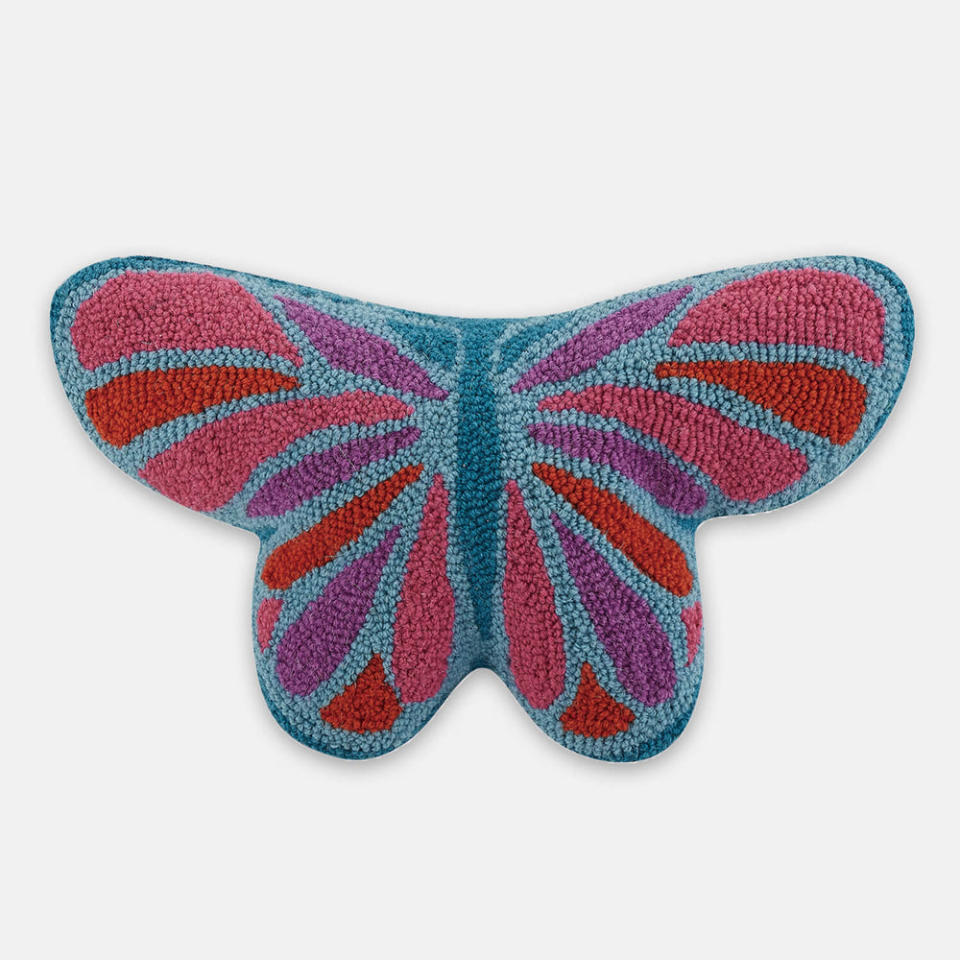 <p><a href="https://go.redirectingat.com?id=74968X1596630&url=https%3A%2F%2Fwww.dormify.com%2Fproducts%2Fbutterfly-shaped-pillow%3Fvariant%3D42543828697259&sref=https%3A%2F%2Fwww.seventeen.com%2Flife%2Ffriends-family%2Fg1233%2Fgifts-for-teens%2F" rel="nofollow noopener" target="_blank" data-ylk="slk:Shop Now;elm:context_link;itc:0;sec:content-canvas" class="link ">Shop Now</a></p><p>Butterfly Shaped Pillow</p><p>dormify.com</p><p>$65.00</p>