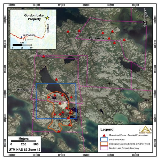 Golden Pursuit Resources Ltd., Wednesday, August 16, 2023, Press release picture