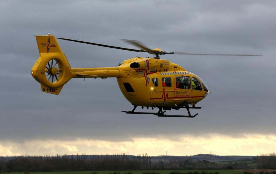 According to an official report the air ambulance