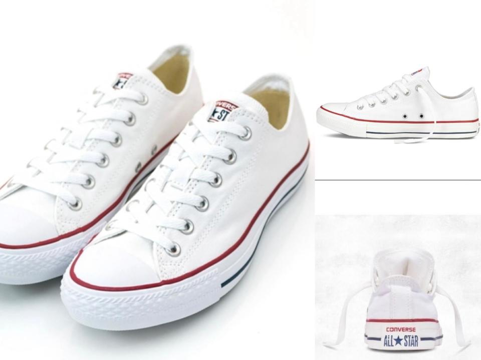Chuck Taylor All Star 絕對是Converse的經典之作，低筒白色帆布鞋一直受到廣大消費者的喜愛。（圖片來源：Converse）