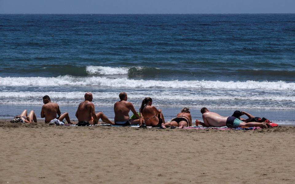 Beaches have reopened as part of phase I of lockdown easing - Angel Medina G/EPA-EFE/Shutterstock/Shutterstock