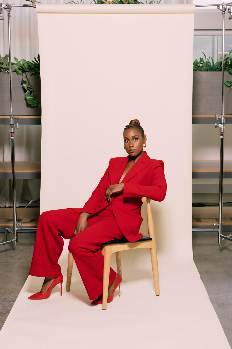 Photo of Issa Rae in Los Angeles, California. (Raven B. Varona for TODAY)