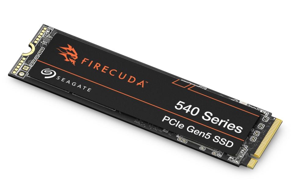 Seagate推出FireCuda 540 SSD，正式進軍PCIe Gen 5 NVMe SSD市場競爭