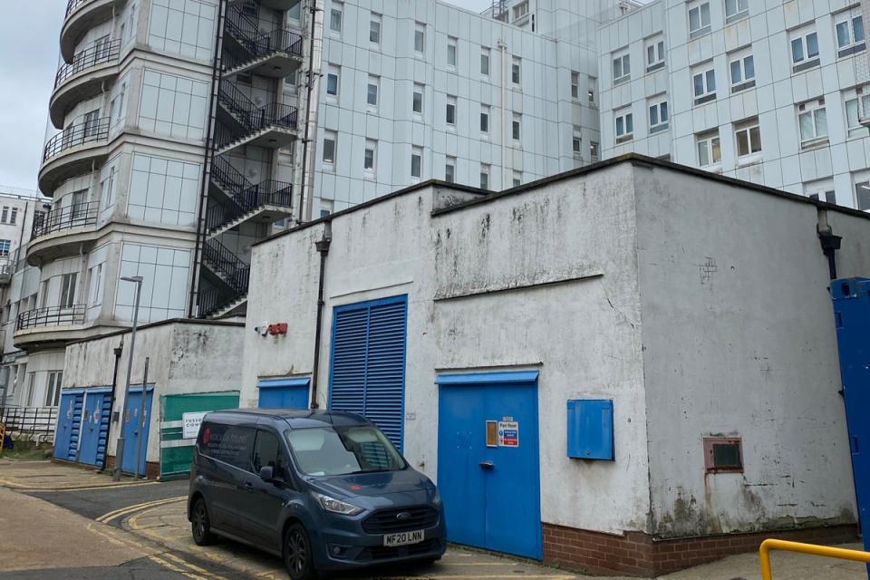 One of St Helier’s walls had to be moved as the foundations were sinking, and some windows at risk of falling out were replaced (Epsom and St Helier NHS Trust)