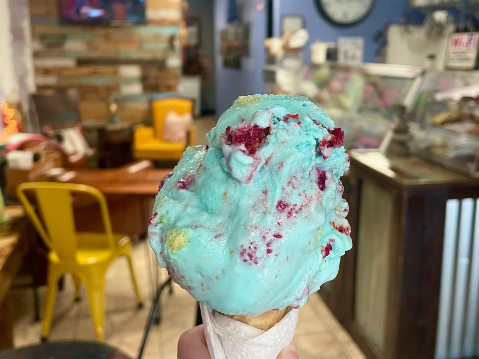 Atlantic Ocean and Coral cone from TG Southern Scoops.
